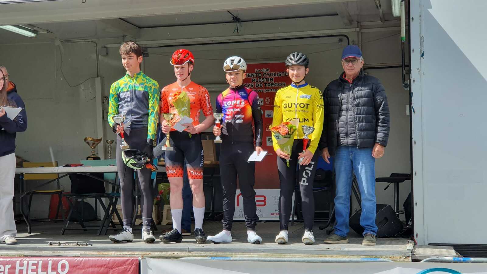 Résultats des 11/12 avril 2026 : 4 Victoires : Idriss Bourdier U15 à Ploumagoar, Titouan Brillet U15 à Plestin, David Riou Access 3 à Moréac, Iwan Thomas Open 3 Tour Des Granitiers, Antoine Le Flochmoën 2ème Open 1 à Moréac, Quentin Plusquellec 2ème Open