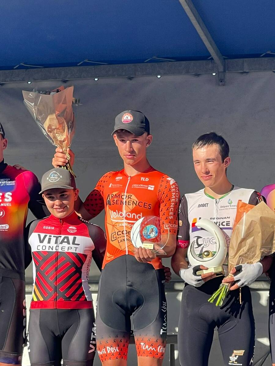 Résultats des 12/13 Septembre 2026 : Victoire de Kenzo Nicolas Open au Tour de l'Orne, Louis Le Bellec Leenaert 2eme U19 à Langueux