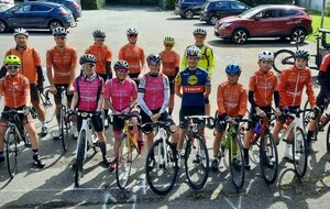 Premières sorties route et VTT pour nos nouveaux jeunes coureurs