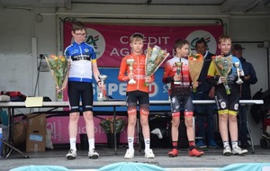 Résultats des 8/9/10/11 Mai 2025 : Victoire d'Idriss Bourdier U13 à  Sibiril, Frédéric Le Marrec 2ème Master 40 et Hervé Prud'homme 2ème Master 50 4ème Manche VTT à Bignan  