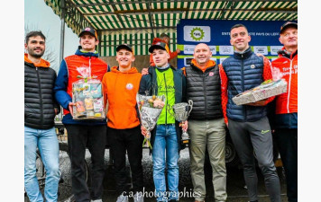 Killian Tharrut triomphe à Tressignaux, porté par l’esprit familial du Team Côte de Granit Rose