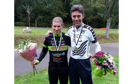 CHAMPIONNAT DE BRETAGNE CYCLO CROSS DES MASTERS-1 TITRE POUR HERVE PRUD'HOMME