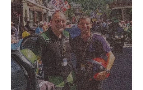 Régis BOSQUET au coeur du Tour de France