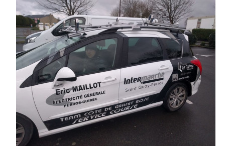 Nouvelle signalétique &quot;Eric MAILLOT&quot; sur la 308