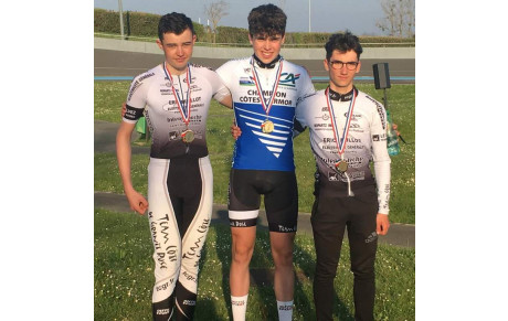 Résultats du 20/21/22 Avril 2019 : 3 Titres de Champions Côte d'Armor Piste et 6 Podiums