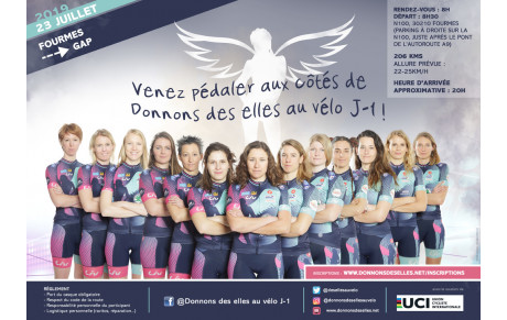 Donnons Des Elles au Vélo J-1 :