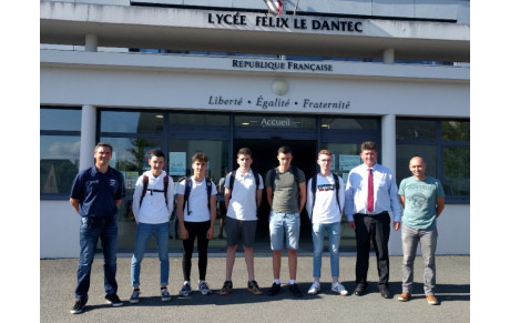 5 coureurs du TCGR composeront la section Etude&amp;Sport Cyclisme au lycée Félix Le Dantec en 2019-2020