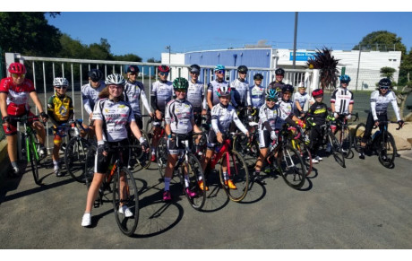 Première sortie VTT et route pour nos nouveaux jeunes coureurs