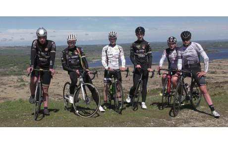 Les juniors du Team Trégor Cyclisme en stage durant 3 jours