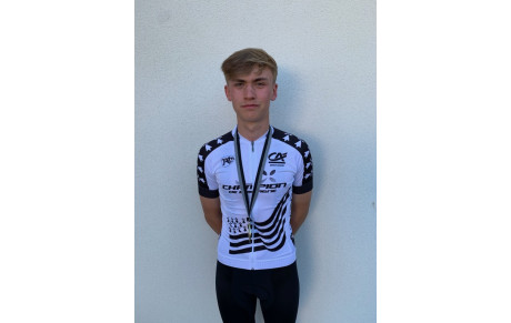 Résultats du 11/12/13 Juin 2021 : Rohann MAZEVET Champion de Bretagne Cadet de Poursuite Individuelle