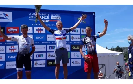 Résultats du 9/10/11 Juillet 2021 : Hervé Prud'homme Vice Champion de France VTT Master 5