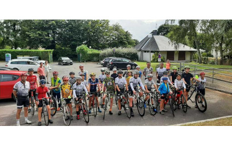 Première sortie route et VTT pour nos nouveaux jeunes coureurs