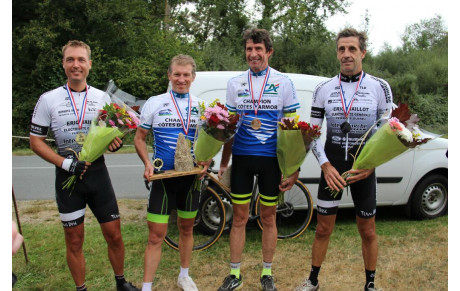 Résultats du 24/26 septembre 2021 : François LE PETIT Vice Champion des Côtes d'Armor Pass Cycliste en D4 et Vincent LE CORNEC 3 ème en D2                         