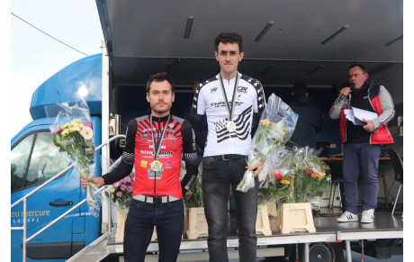 Résultats 2/3 octobre 2021 : Thierry COUTURE Champion de Bretagne Clm Masters à Pommeret et Maxime LE PETIT 2ème Benjamin à Langueux