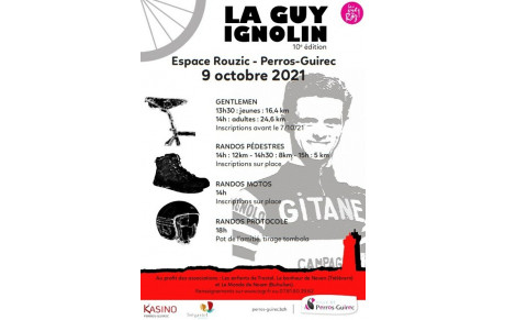 HORAIRES DE DEPART DE LA GUY IGNOLIN 2021