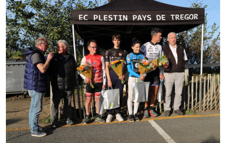 Résultats du 16 Octobre 2021 : Victoire d'Hervé Prud'homme en Cyclo Cross à Plestin Les Grèves