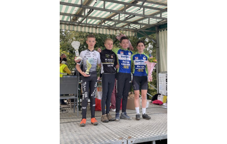 Résultats du 13/14 Novembre 2021 : Louis Le Bellec Leenaert 2ème Cyclo Cross à Bégard, Elodie Hémon 3ème Cyclo Cross à Bagnoles de L'Orne, Antonin Gavrilovic 3ème VTT à Bégard et Amélie Chipault 1ère Féminine Cadettes Cyclo cross Challenge du Trégor