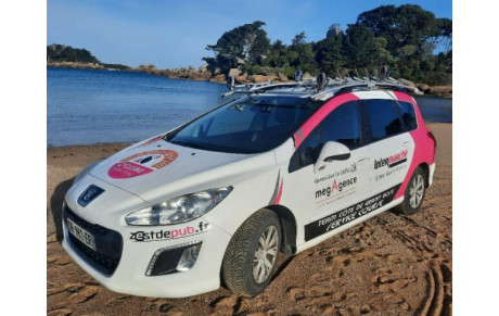 Nouvelle signalétique sur la 308 du club !