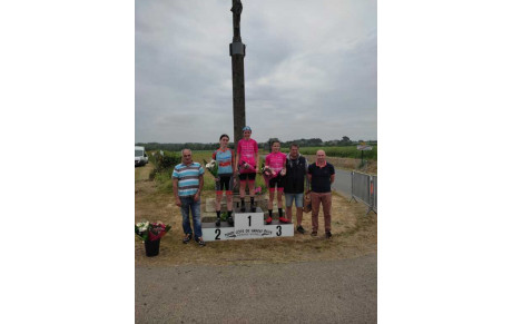 Résultats du 20/21/22 Mai 2022 : 3 Podiums Amélie Chipault 1ère Cadette à Quemperven , Louise Coïc 3ème Minime à Quemperven et  Dorian Piquet 3ème Cadet (Equipe CD22) à la Chapelle Janson