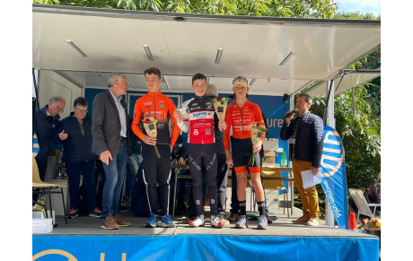 Résultats du 9 octobre 2022 : 1 Podium Louis Le Bellec Leenaërt 3ème Minime en Cyclo Cross à St Donan