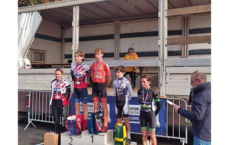 Résultats du 29/30 octobre et du 1 novembre 2022 : Victoire de Louis Le Bellec Leenaërt Minime Cyclo Cross à Pleuhiden Sur Rance