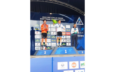 Résultats du 4/5 Novembre 2022 :  Hervé Prud'homme Vice Champion d'Europe Cyclo Cross à Namur en Belgique et Louis Le Bellec Leenaërt 3ème Minime Cyclo Cross à Landerneau