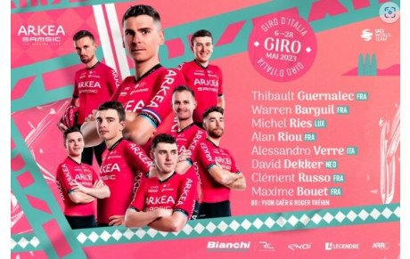 Alan RIOU sur le Giro 2023 !