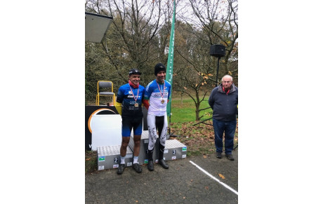 Résultats du 26 novembre 2023 : Hervé Prud'homme Champion des Côtes d'Armor Master 60 CX, Amélie Chipault 3ème CX U19, Elodie Hemon 3ème Open  à St Donan
