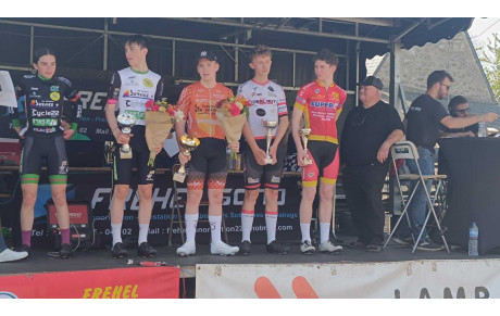 Résultats des 1/2/4 Mai 2025 : Victoire de Noha Damany U17 à Plurien et Marin Le Coz 2ème Open 2 (U23 - 1) à Plurien et Pommeret 