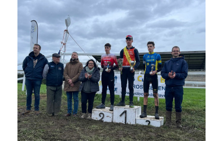 Résultats du 8/11 novembre 2025 : Victoire de Louis Le Bellec Leenaert U19 Cx à Rostrenen